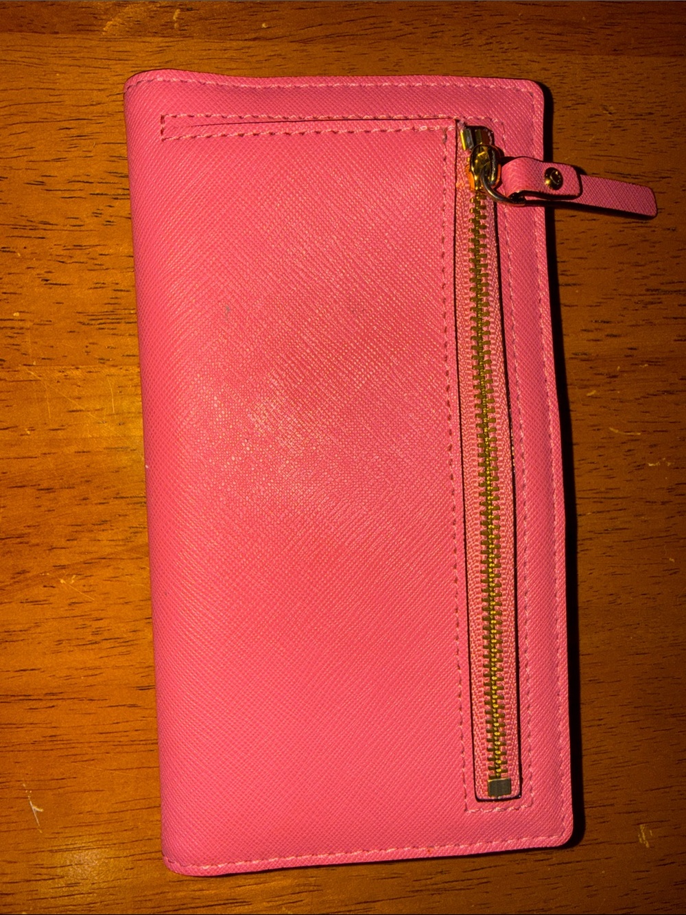 kate spade Pink Saffiano Leather Tote with Matching Wallet - Picture 9 of 10